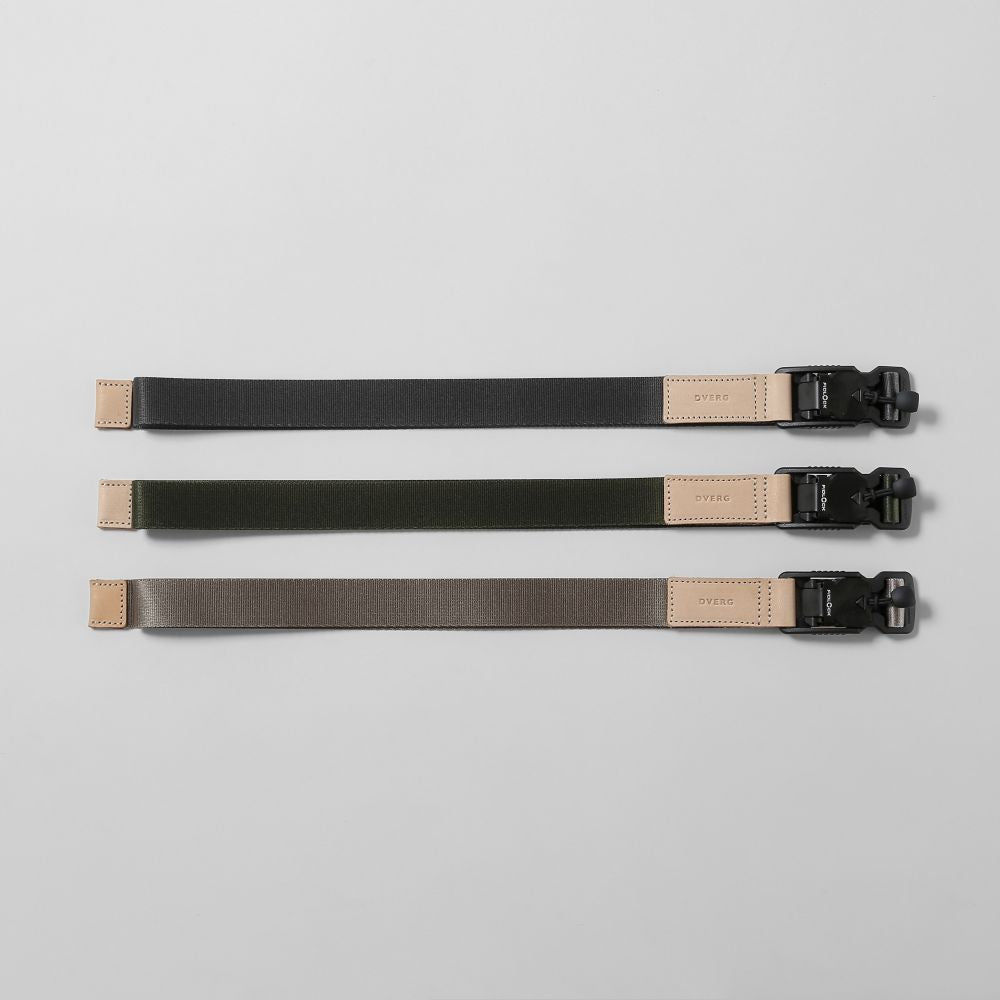 LEATHER NYLON BELT