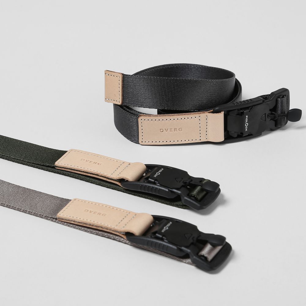 LEATHER NYLON BELT