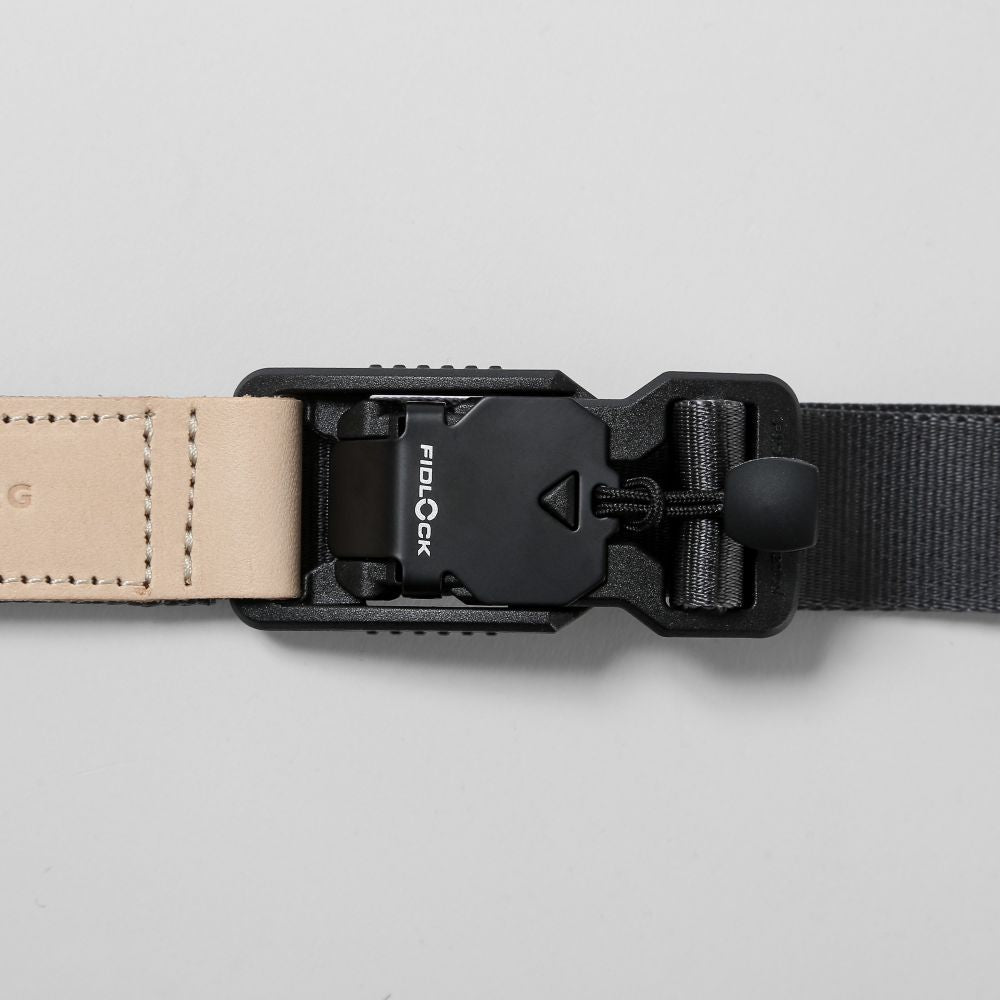 LEATHER NYLON BELT