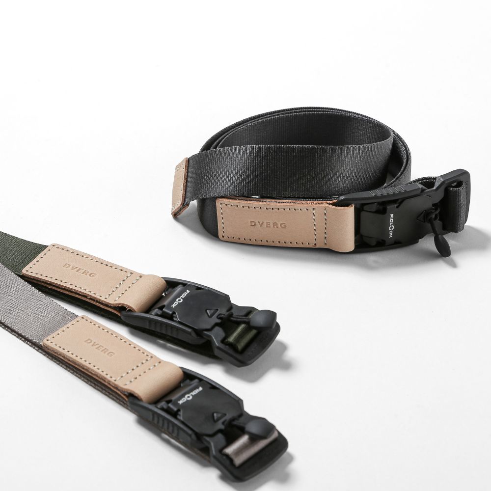 LEATHER NYLON BELT