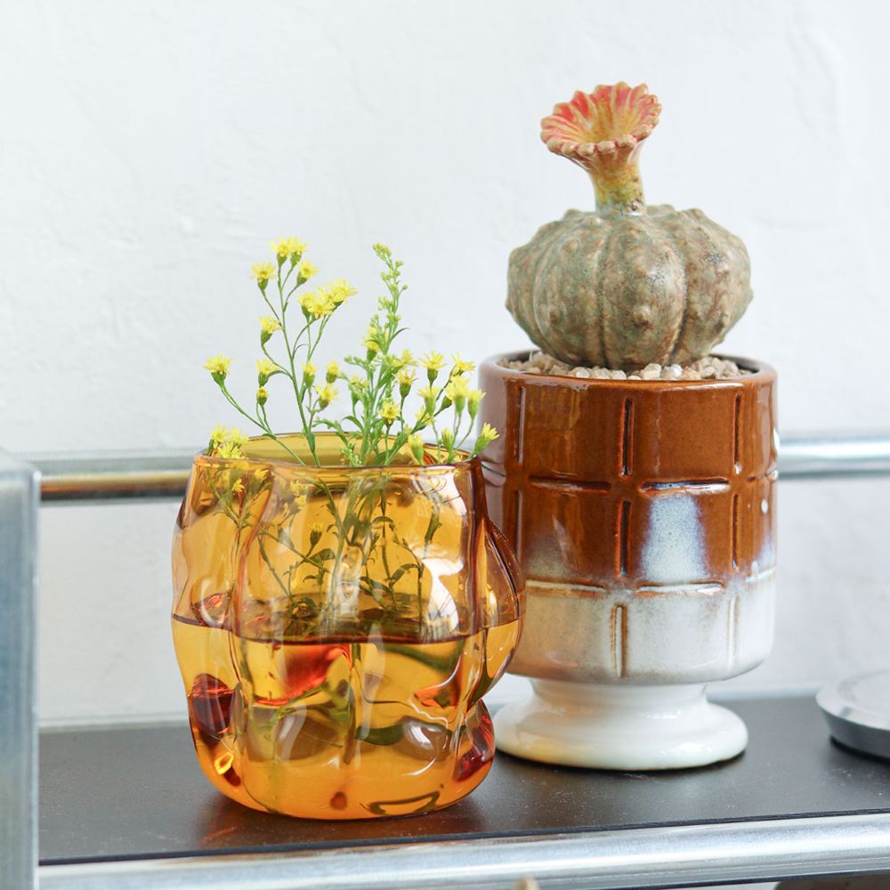 ワイヤーデニッシュアートグラス