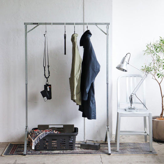 Exhibition foldable hanger rack