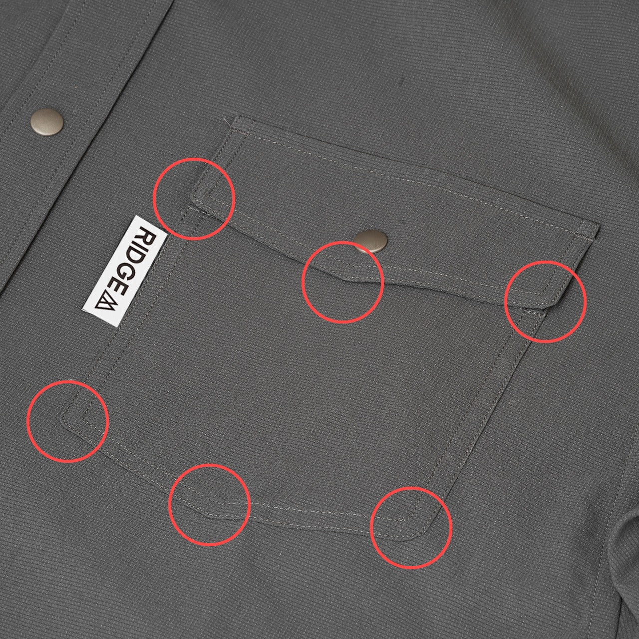 RIDGE MOUNTAIN GEAR Basic Long Sleeve Shirt for DVERG