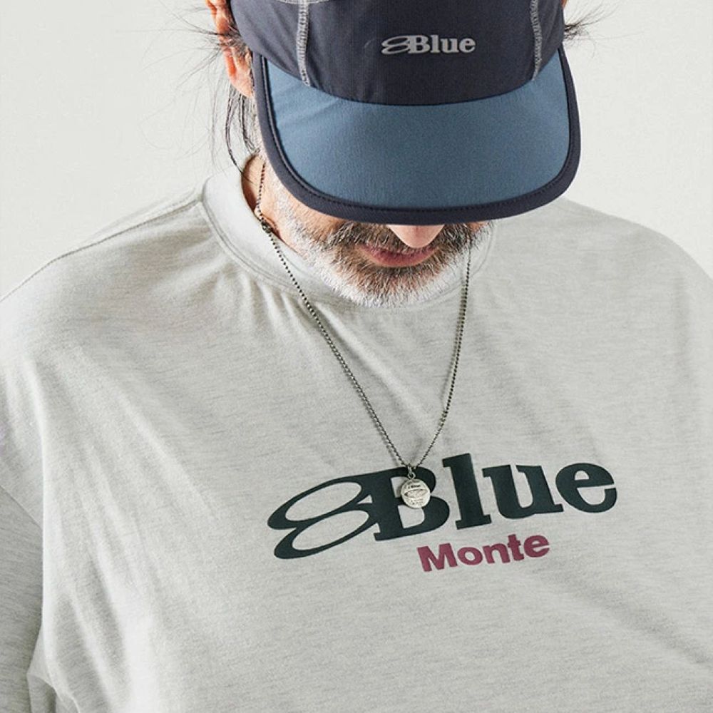 クールマックスクルーネック ロゴTシャツ メンズ