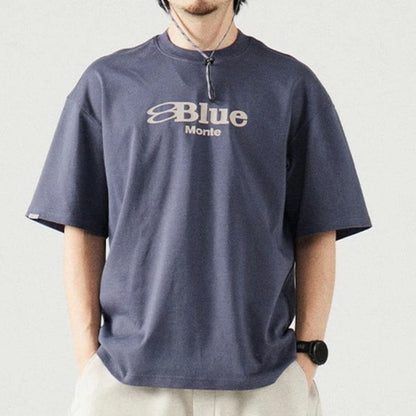 クールマックスクルーネック ロゴTシャツ メンズ