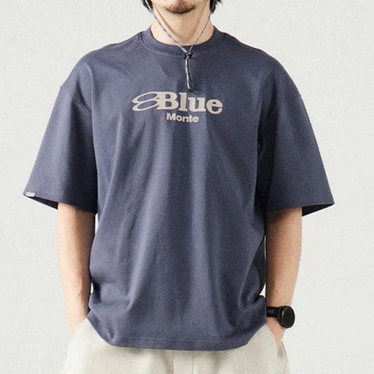 クールマックスクルーネック ロゴTシャツ メンズ