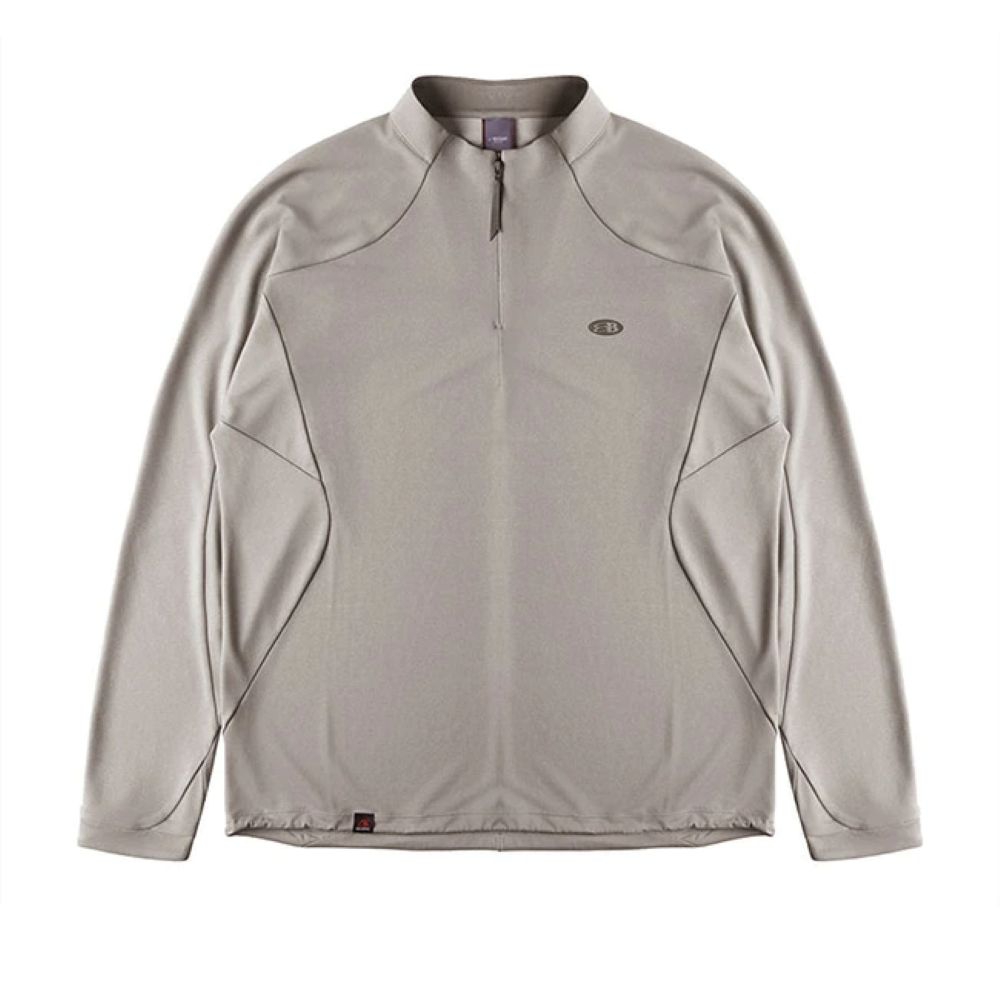 パワードライハーフジップ速乾トレーナー