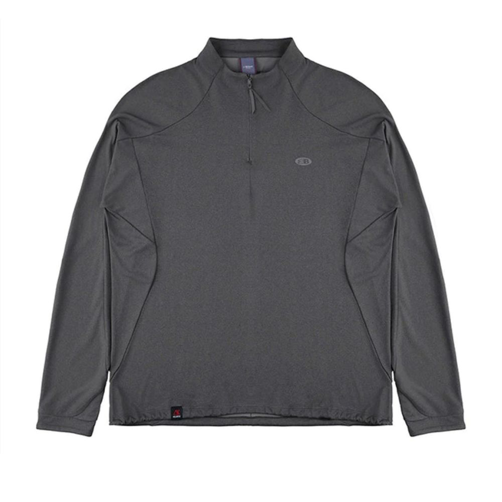 パワードライハーフジップ速乾トレーナー