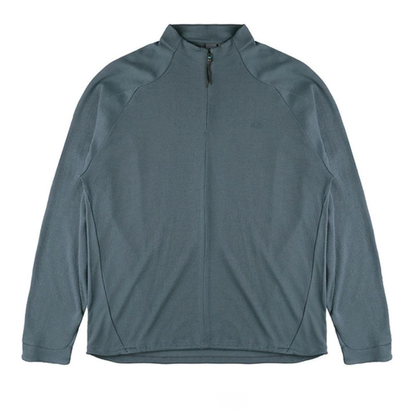 クールマックスウールハーフジップTシャツ