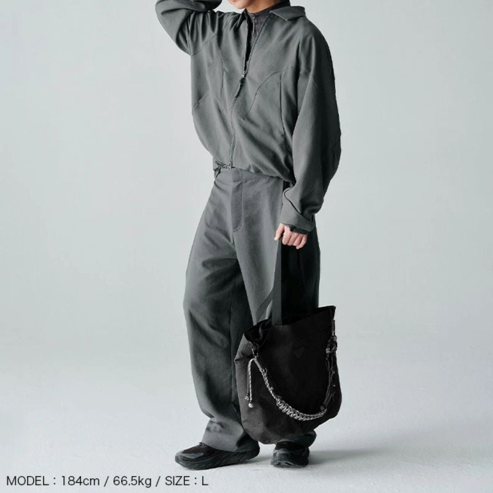 マイクロフト撥水ワイドバルーンパンツ