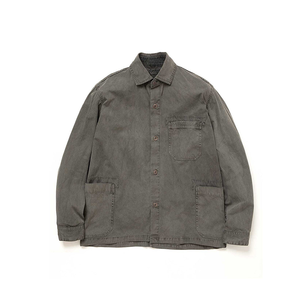 Artisan Shirt Jacket Cotton Twill Charcoal