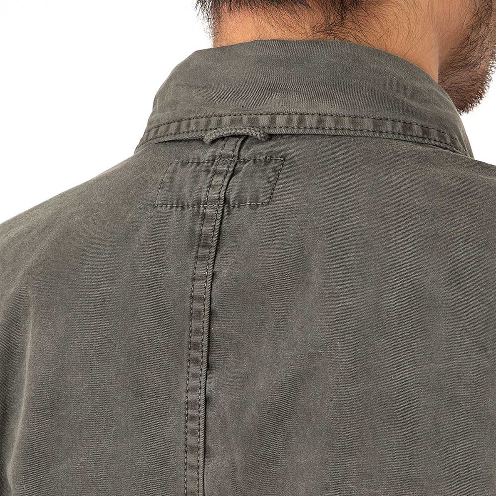 Artisan Shirt Jacket Cotton Twill Charcoal