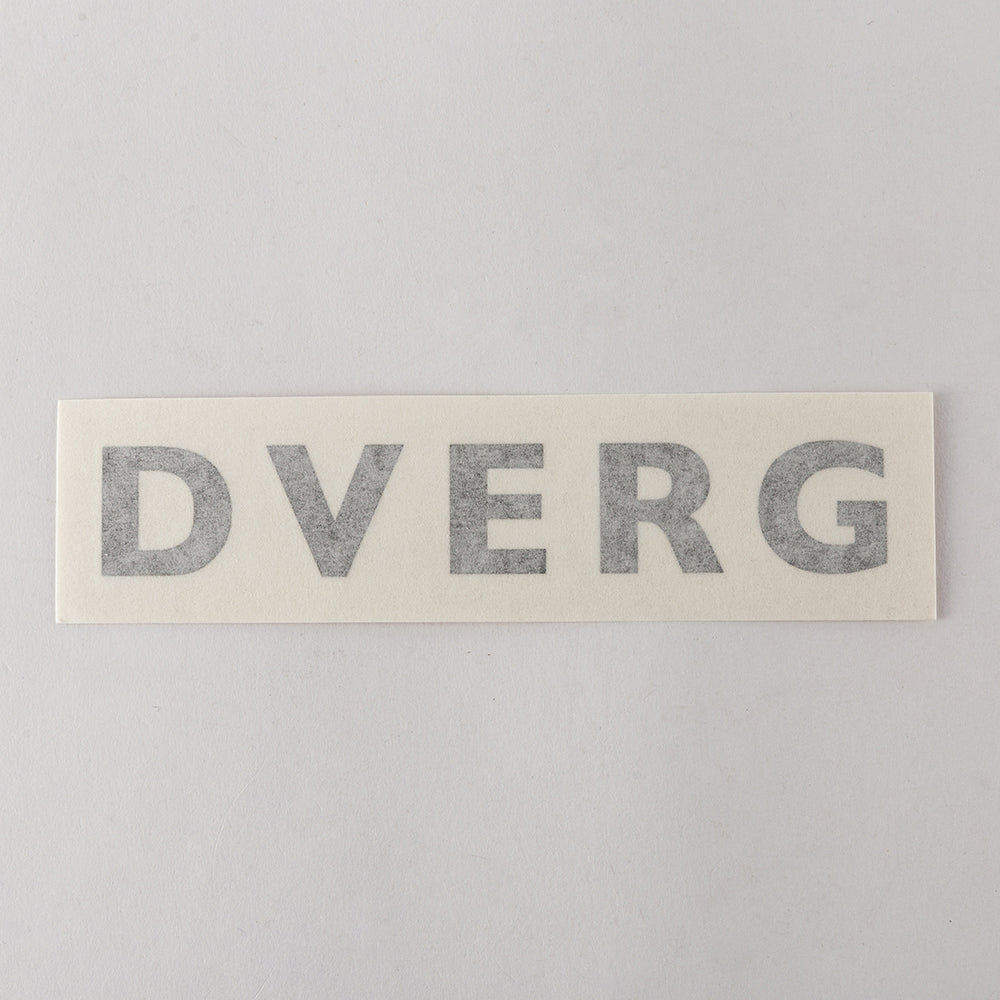 DVERG logo cutting sticker S/L