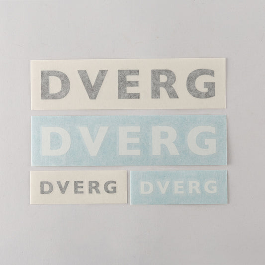DVERG logo cutting sticker S/L