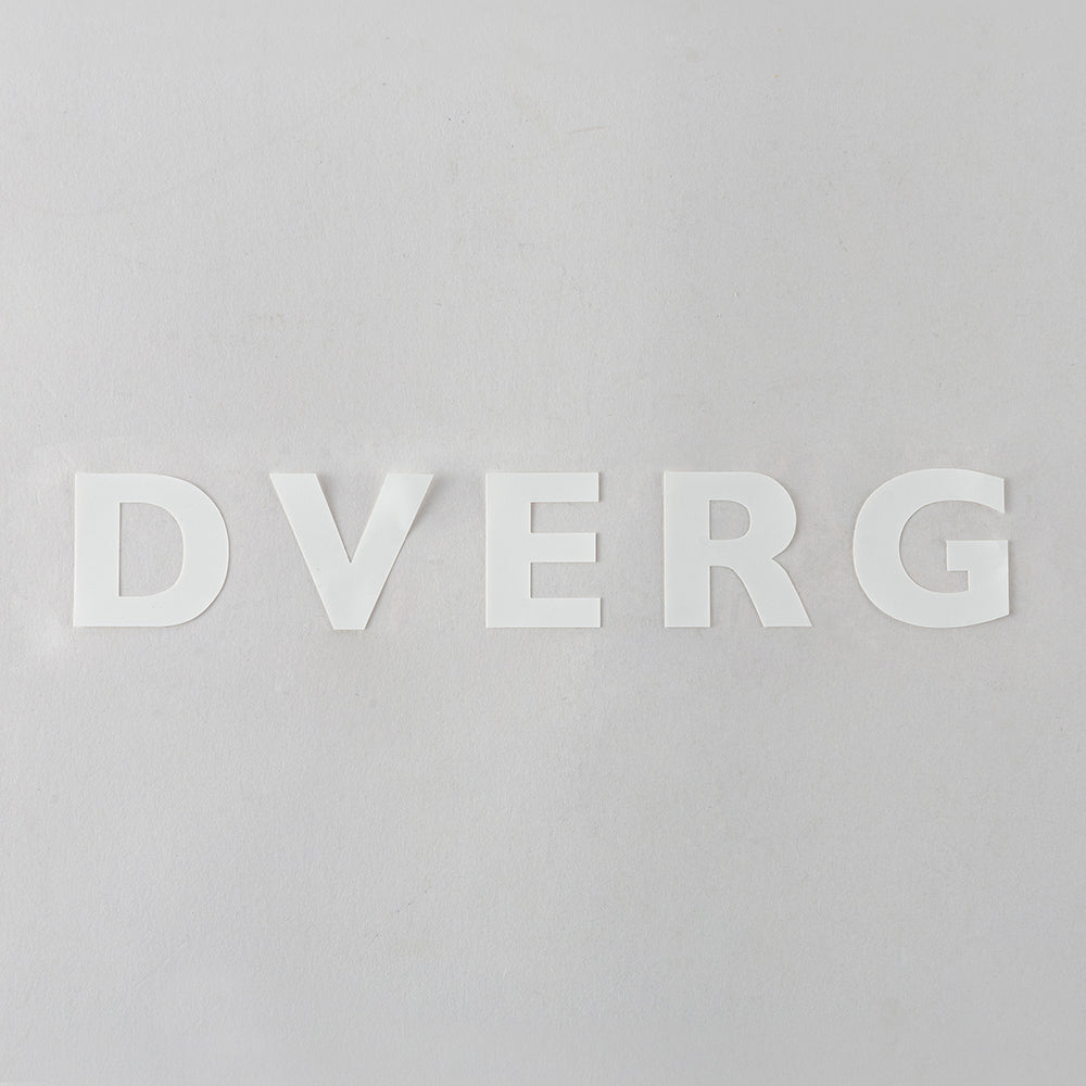 DVERG logo cutting sticker S/L