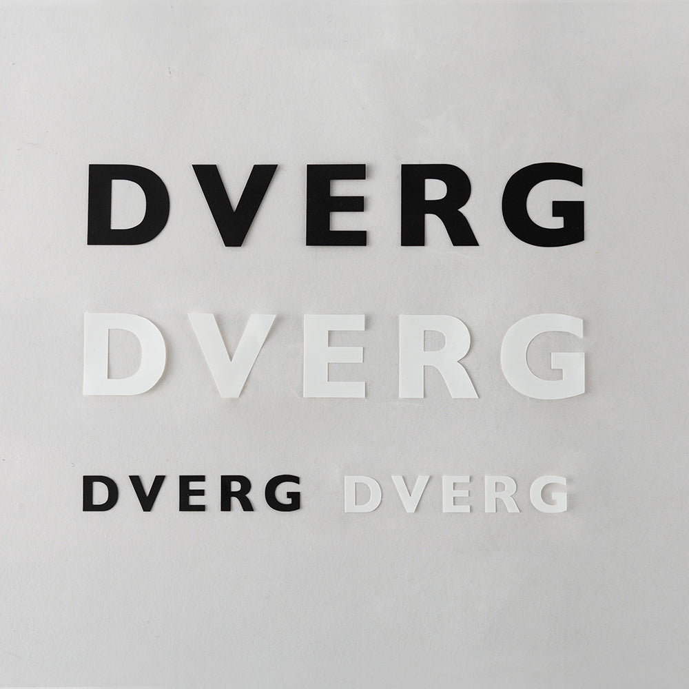 DVERG logo cutting sticker S/L