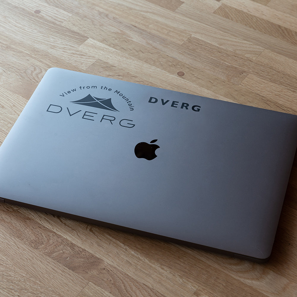 DVERG logo cutting sticker S/L