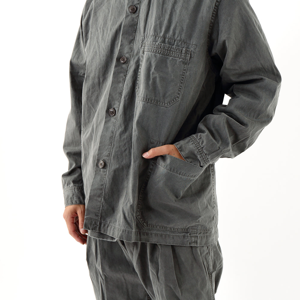 Artisan Shirt Jacket Cotton Twill Charcoal